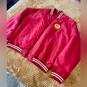 ASCOT + HART red smiley Jacket 🙂♥️